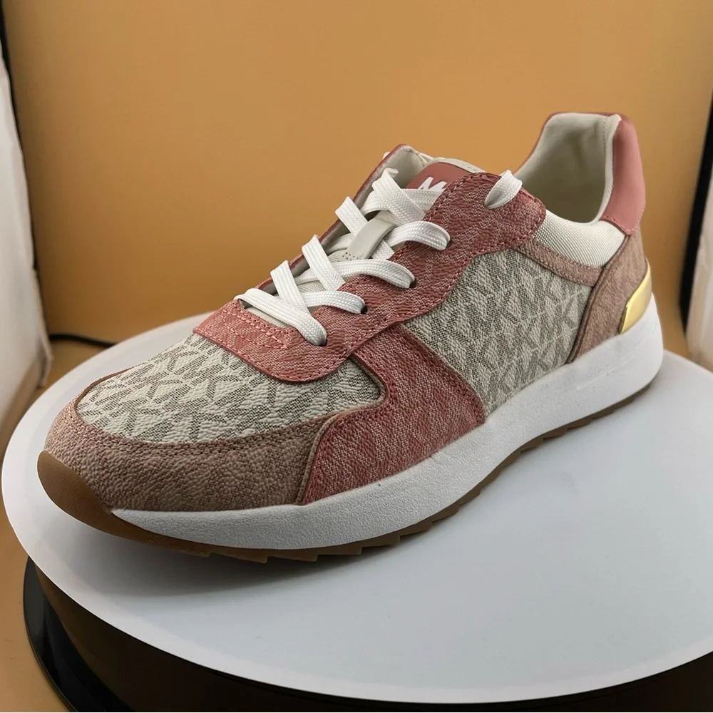 Michael Kors Logo Lace-Up Sneakers - Picture 14 of 17